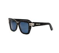 Lunettes de Soleil DIOR CDior S1I HAVANA/SOLID BLUE 52/15/135 femme