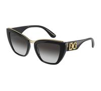 Lunettes de soleil - Dolce & Gabbana - DEVOTION DG 6144 - Noir/Grey Shaded - Résine - Anti-UV