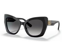 Dolce & Gabbana Lunettes de soleil DG4405 501/8G Femme Acétate Noir/Gris Papillon Ombré
