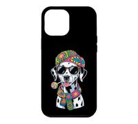 Lunettes de Soleil drôles Dalmatien Lollipop Art Coque pour iPhone 12 Pro Max