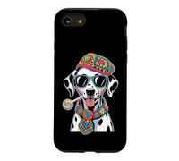 Lunettes de Soleil drôles Dalmatien Lollipop Art Coque pour iPhone SE (2020) / 7/8