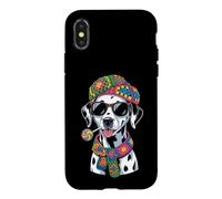 Lunettes de Soleil drôles Dalmatien Lollipop Art Coque pour iPhone X/XS