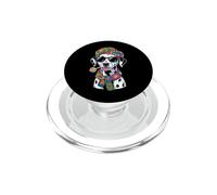 Lunettes de Soleil drôles Dalmatien Lollipop Art PopSockets PopGrip pour MagSafe