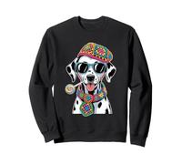 Lunettes de Soleil drôles Dalmatien Lollipop Art Sweatshirt