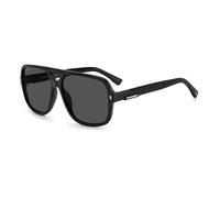 Lunettes de Soleil - DSQUARED² - D2 0003/S - Couleur 807 BLACK - Acétate - Tendance Homme