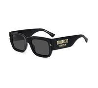 Lunettes De Soleil Dsquared2 - D2 0089/s - Noir - 52 - Mixte / Adulte