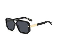 Dsquared2 Lunettes de soleil D2 0105/s Noir 56 Mixte Adulte