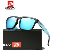 Lunettes de Soleil DUBERY Homme Femme Unisexe Wayfarer Polarisées Stylées Vintage et Verres Polarisants UV400 Bleue Blue Sun Surf
