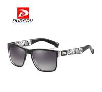 Lunettes de Soleil,DUBERY Spuare-miroir, lunettes de soleil polarisées, pour conducteur, à la mode, carré, été, UV400 - A3[C2252176]