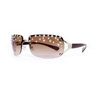 Lunettes de soleil élégantes pour filles et garçons, accessoires photo, voyage, hip-hop, lunettes de soleil sans monture avec strass, lunettes de soleil en métal sans monture pour femme