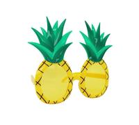 Lunettes de soleil en forme d'ananas - Protection solaire - Accessoire de carnaval - Pour plage, piscine, fête, activités de plein air
