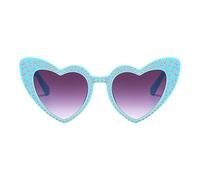Lunettes De Soleil En Forme De Coeur,Lunettes De Soleil Coeur Pour Femme | Lunettes de soleil de protection des yeux strass Bling - Lunettes de soleil mignonnes rétro tendance pour un usage quotidien