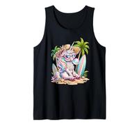 Lunettes de Soleil en Forme de cœur et Licorne - pour Vacances d'été Débardeur