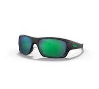 Oakley Lunettes Turbine – noir mat – verres Prizm Jade polarisés