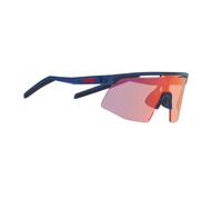 Lunettes azr kromic team jr crystal bleu verni ecran photochromique irise rouge multicouche enfant femme