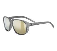 uvex Lunettes de soleil Cosmic Clair Mirror – Verre miroir doré Cat.3 – Enfants Smoke Matt