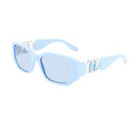 Karl Lagerfeld KL6085S Sunglasses, 450 Azure, 55 Unisex