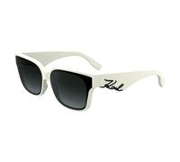 Karl Lagerfeld 6161s Sunglasses Blanc White 5/CAT3 Homme,Femme