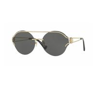 Lunette De Soleil Ronde Versace Doré - Xl Doré