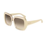 Lunettes de soleil - FERRAGAMO - SF2081S - Acétate - Beige transparent - Carré