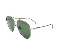 Salvatore Ferragamo Lunettes de soleil SF308S 044 Light Ruthenium/Green 61/15/145 Homme