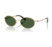 Lunettes de soleil, Forme ovale, Vertes OS