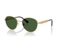Lunettes de soleil, Forme ronde, SK7049, Ton doré OS