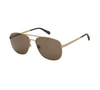 Lunettes de Soleil FOSSIL FOS 2143/G/S 60/17/145 OUN ANTIQUE GOLD METAL FRAMES MAN FOSSIL FOS 2143/G/S ANTIQUE GOLD