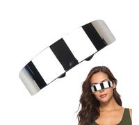 Lunettes De Soleil Futuristes - 30 G De Cadrages Sans Cadre Nuances, Protection UV | Des Lunettes De Cyber Sans Jointure, Un Design Enveloppant Élégant, Un Accessoire De Mode À La Mode Léger, Une