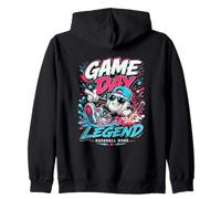 Lunettes de Soleil Game Day Legend Baseball Mascotte Mode Graphique Sweat à Capuche