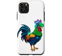 Lunettes de Soleil Gamer Chicken Funny Farm Rooster Tag Game Homme Femme Coque pour iPhone 11 Pro Max