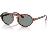 Giorgio Armani Homme Giorgio Armani AR8219U 616256 Lunettes de soleil Acétate Tortue Bleu Ronde Normale