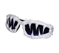 Lunettes de soleil gothiques | UV400 enveloppantes - Accessoires de mode, lunettes de soleil cool Shield Shades Eye Wear pour homme et femme, Bleu glacier, Refer to description