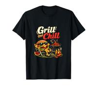 Lunettes de Soleil Grill and Chill Burger BBQ T-Shirt