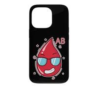 Lunettes de Soleil Groupe sanguin AB Coque pour iPhone 13 Pro