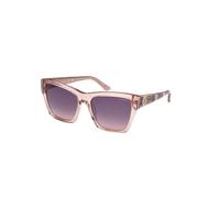 Lunettes de soleil - Guess - 00113 - Beige vif - Verres violet dégradé - Calibre 55