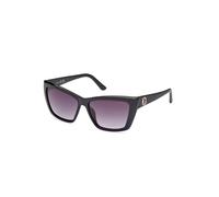 Lunettes de Soleil Guess GU00098 55/14/135 01B shiny black INJECTED SUNGLASSES WOMAN Guess GU00098 shiny black Sun glasses 55 14
