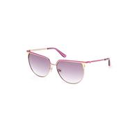 Lunettes de Soleil Guess GU00132 58/13/140 83Z shiny rose gold METAL SUNGLASSES WOMAN Guess GU00132 shiny rose gold Sun glasses 58
