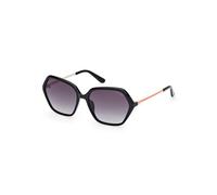 Lunettes de Soleil Guess GU00134 55/16/140 01B shiny black INJECTED SUNGLASSES WOMAN Guess GU00134 shiny black Sun glasses 55 16