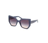 Lunettes de Soleil Guess GU00153 55/21/140 84B shiny light blue INJECTED SUNGLASSES WOMAN Guess GU00153 shiny light blue Sun