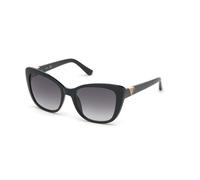 Lunettes de Soleil GUESS GU7600 55/19/145 Shiny black Front injected WOMAN GU7600