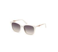 Lunettes de soleil Guess GU7886 WHITE (21P) - Aviator - Gris - Tendance - Métal - Femme - Multisport