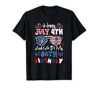Lunettes de soleil Happy July 4th And My 80th Birthday Flag Lover T-Shirt