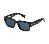 Police Homme SPLP32 G.O.A.T. 1 722 Lunettes de soleil Acétate Havane Bleu Carré Normale