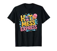 Lunettes de soleil Hot Mess Express Ice Cream Fun T-Shirt