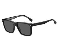 Lunettes De Soleil HUGO BOSS 1317/S 284 (IR) NOIR RUTHÉNIUM/GRIS CAL.55