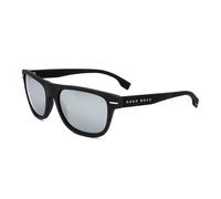 Lunettes de Soleil Hugo Boss BOSS 1322/S 55/18/145 124 MATTE BLACK SILVER ACETATE MAN HUB SUN BOSS 1322/S 124 55 18 145
