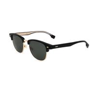BOSS 1381/S Hommes Lunettes de soleil, Noir or Noir or