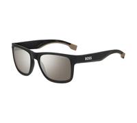 Lunettes de Soleil HUGO BOSS BOSS 1496/S 087 MATTE BLACK BEIGE 55/19/140 Homme