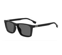 Hugo Boss Homme BOSS 1576/CS 807/M9 Montures optiques Injecté Noir Gris Carré Polarisé Clip-on